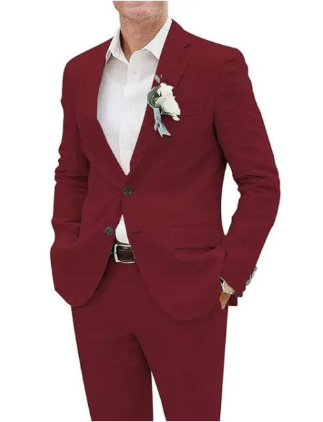 Men's Slim Fit Smart Casual Event Suit