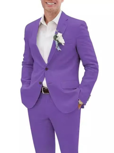 Men's Slim Fit Smart Casual Event Suit