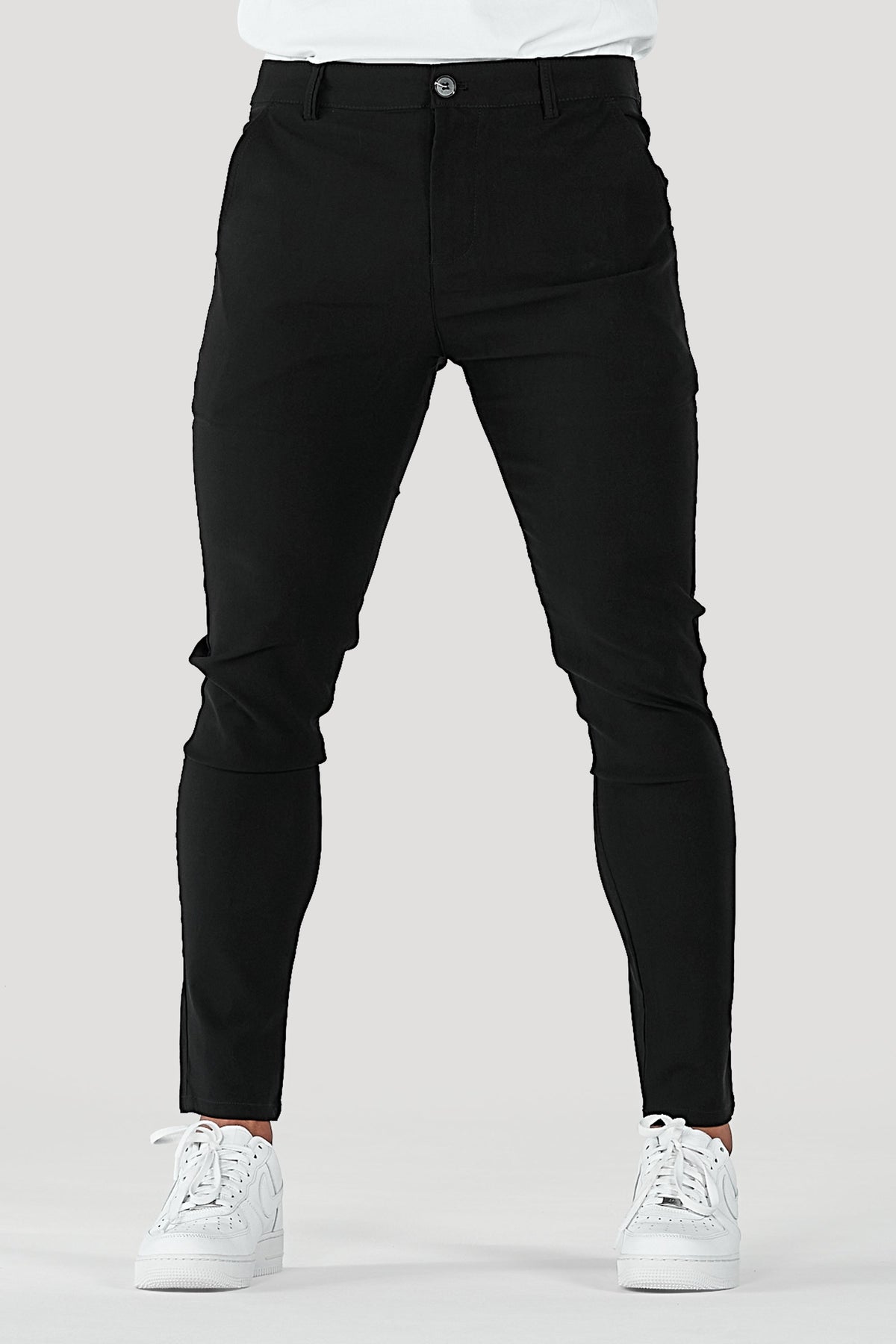 Men's Super Slim Fit Tapered Ankle Trousers