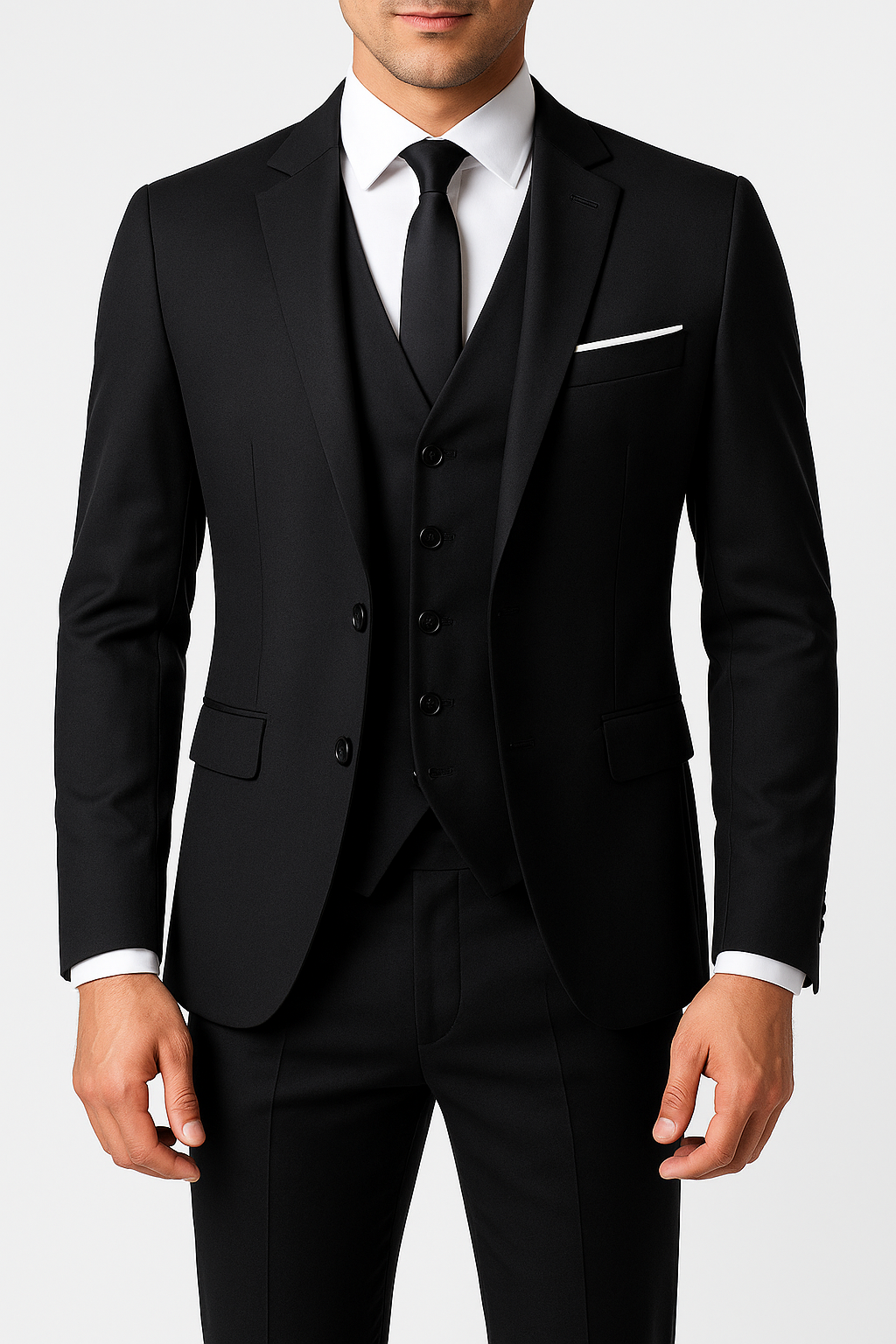 Men's Classic Three-Piece Formal Suit