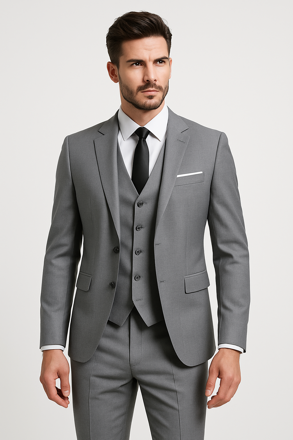 Men's Classic Three-Piece Formal Suit