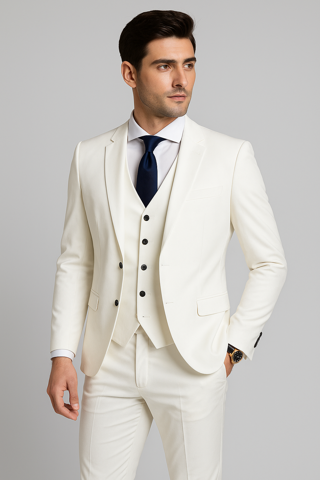 Men's Classic Three-Piece Formal Suit