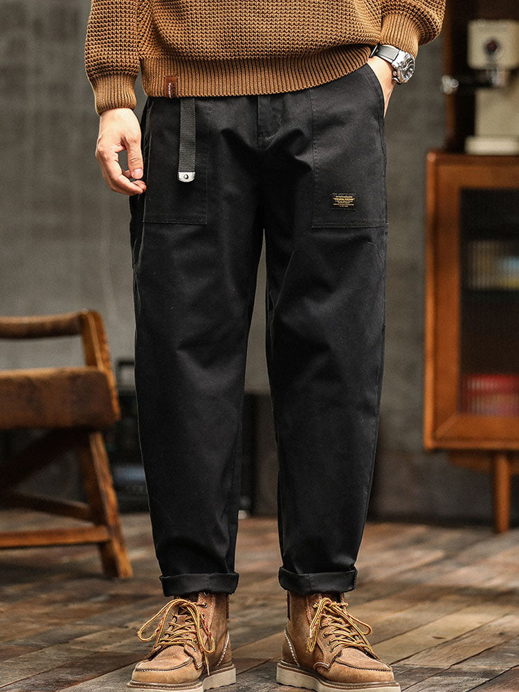 Men's Vintage Utility Work Trousers