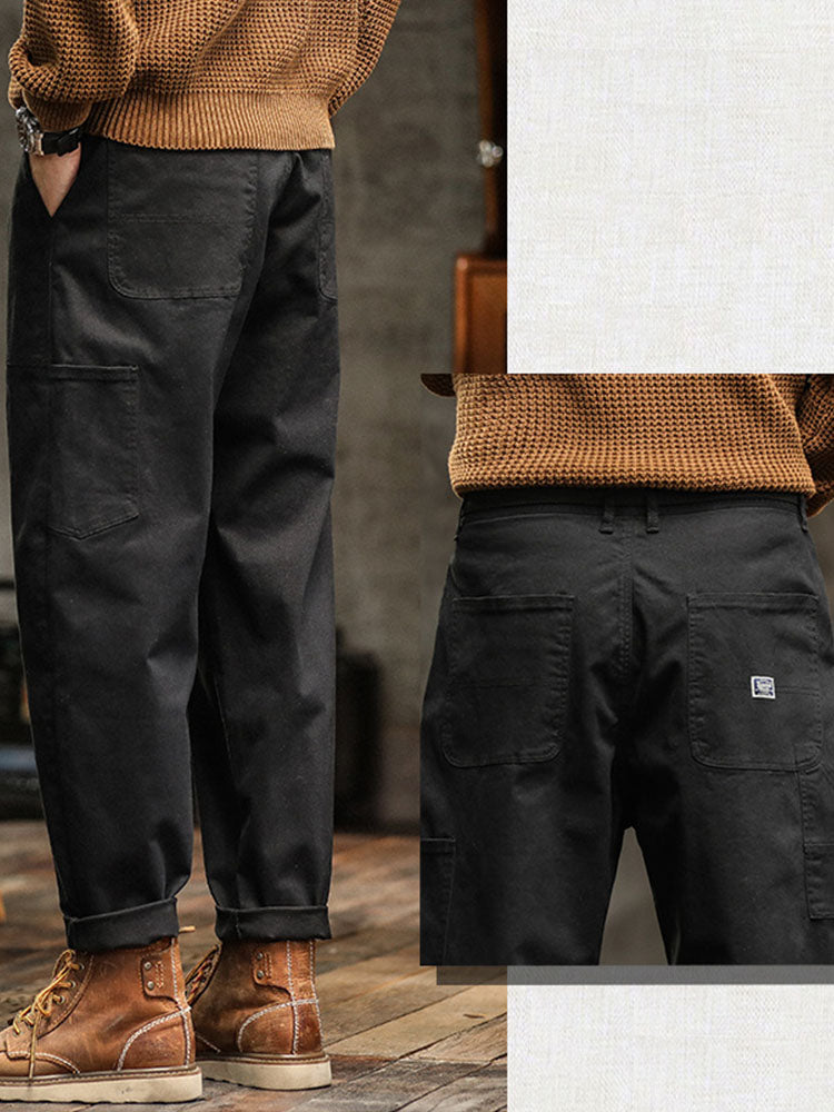 Men's Vintage Utility Work Trousers