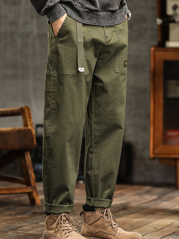 Men's Vintage Utility Work Trousers