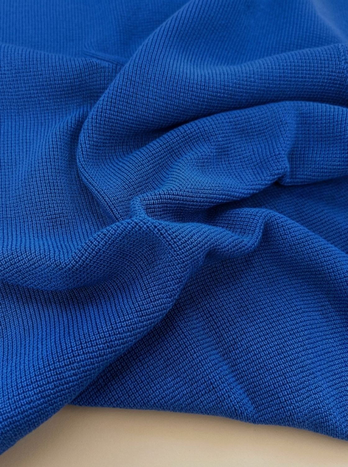 Men's Waffle Knit Button Neck Jumper with Elbow Patches