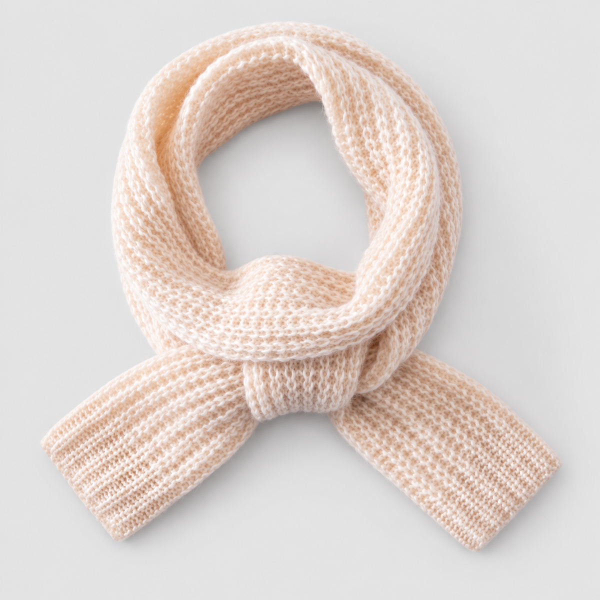 Women's Chunky Rib Knit Keyhole Scarf