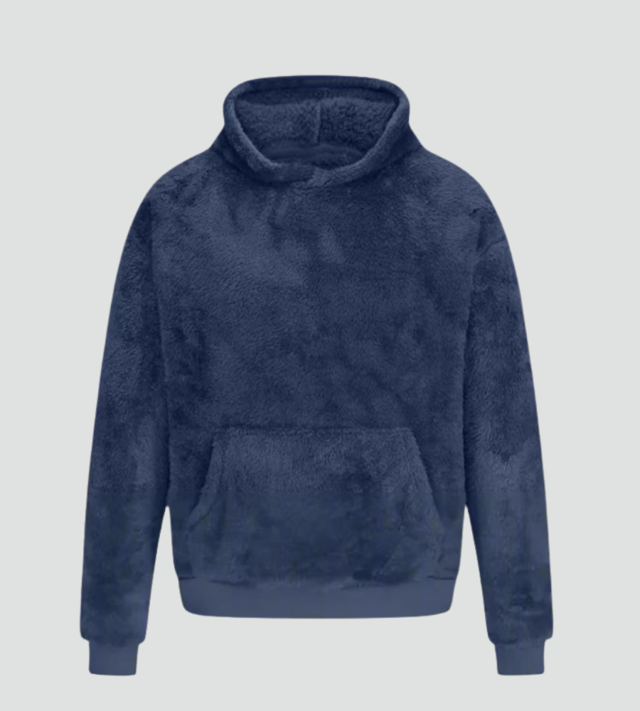 Women's Sherpa Pullover Hoodie with Kangaroo Pocket