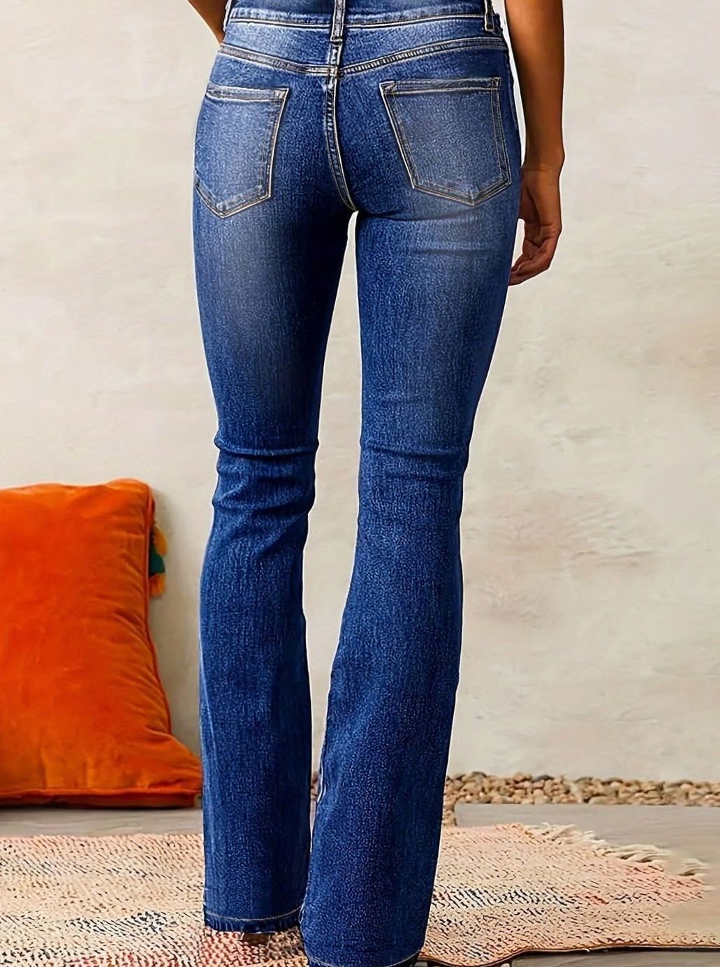 Women's High-Waisted Bootcut Flare Jeans