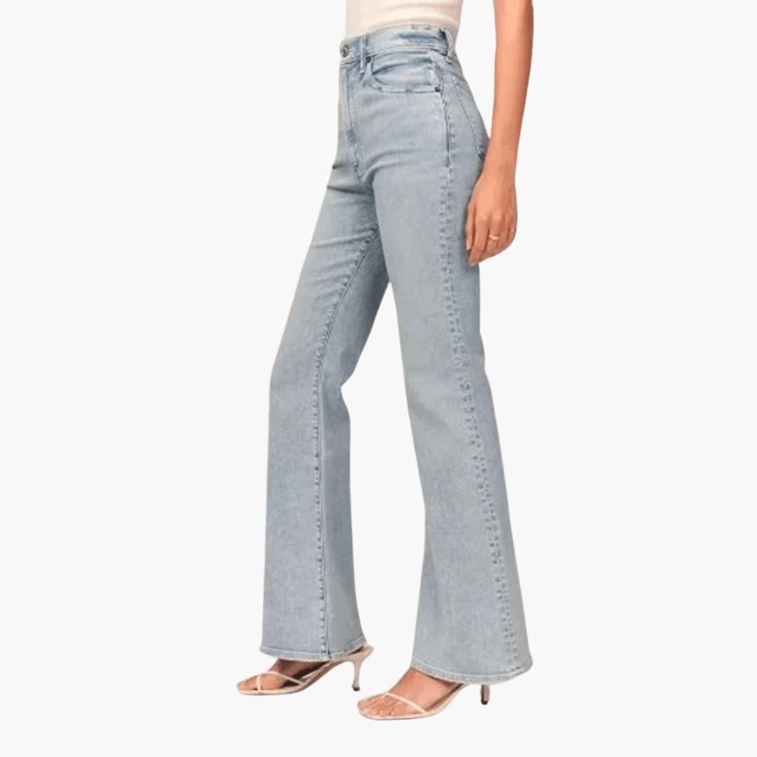 Women's High-Waisted Stretch Bootcut Flare Jeans