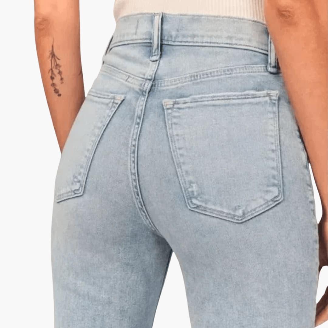 Women's High-Waisted Stretch Bootcut Flare Jeans