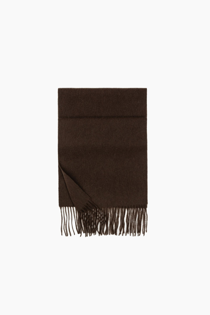 Women's Oversized Long Cashmere-Feel Wrap Scarf with Fringe