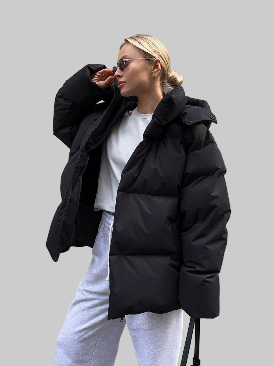 Women's Oversized Hooded Puffer Coat