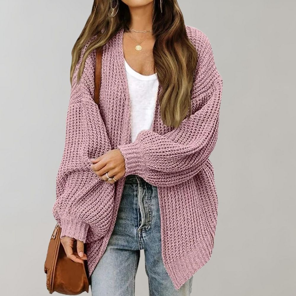 Women's Open Front Knit Cardigan