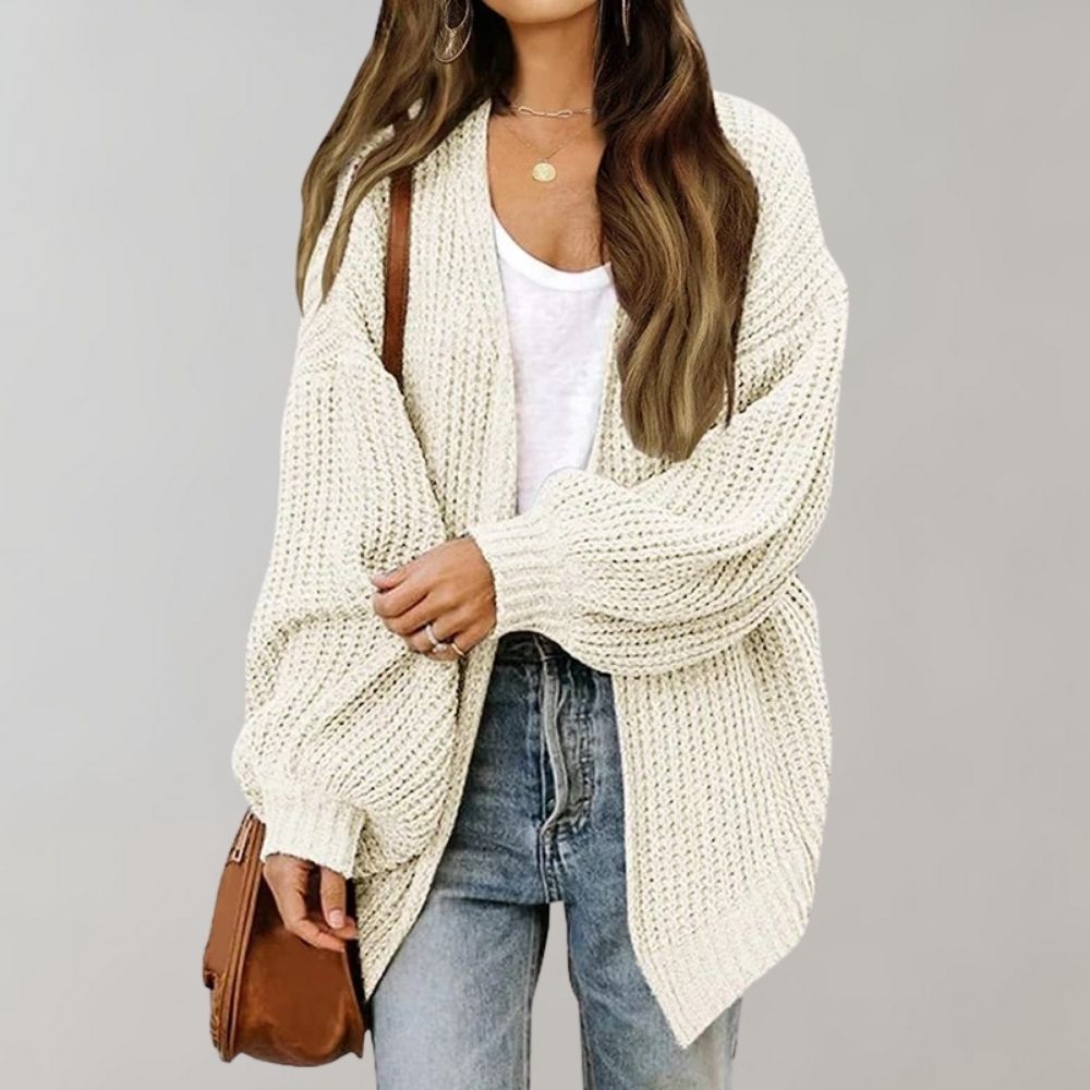 Women's Open Front Knit Cardigan