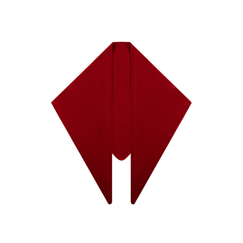 Women's Oversized Knitted Triangle Scarf
