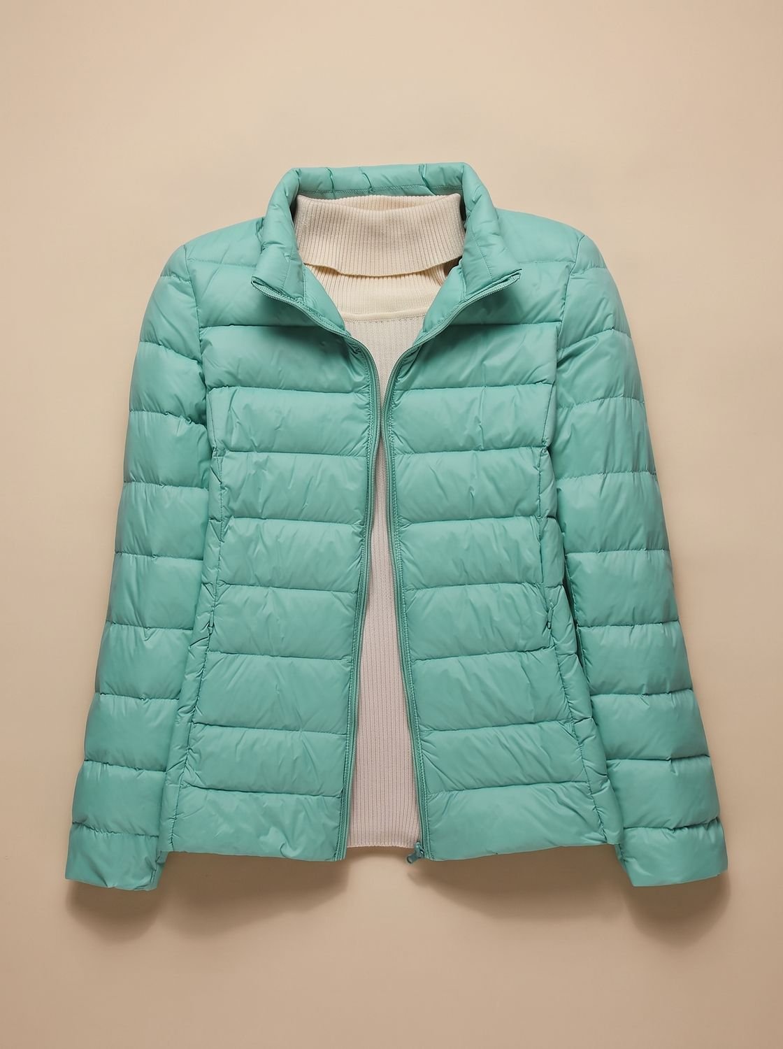 Women's Lightweight Quilted Hooded Puffer Jacket