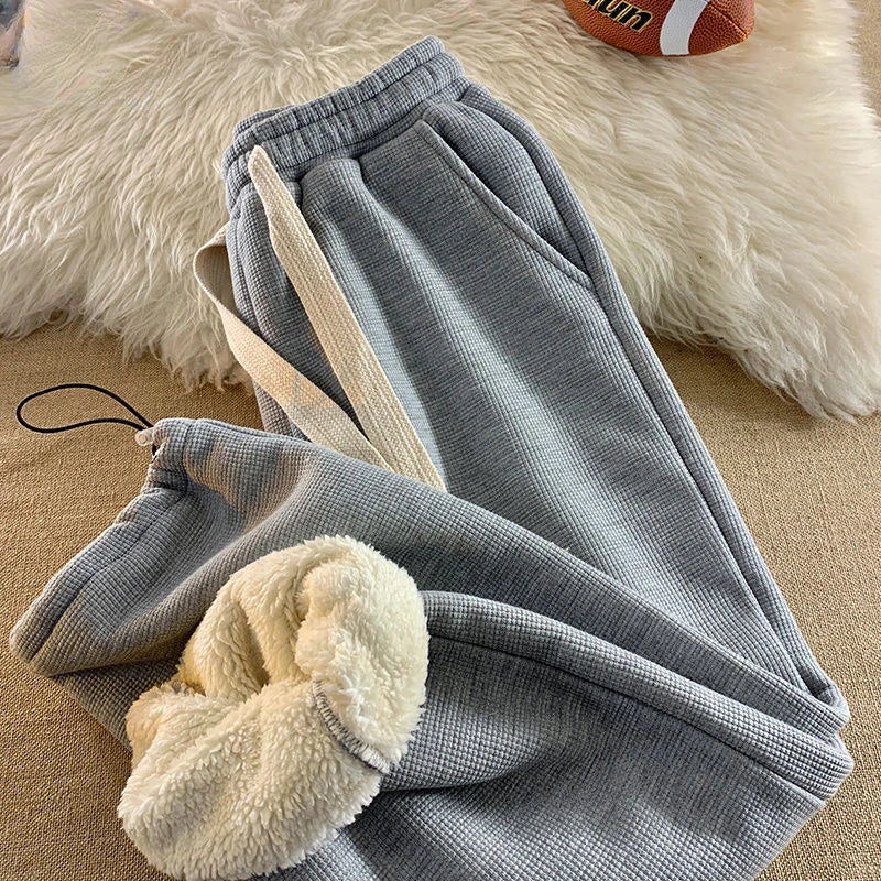 Women's Fleece Lined Straight-Leg Joggers
