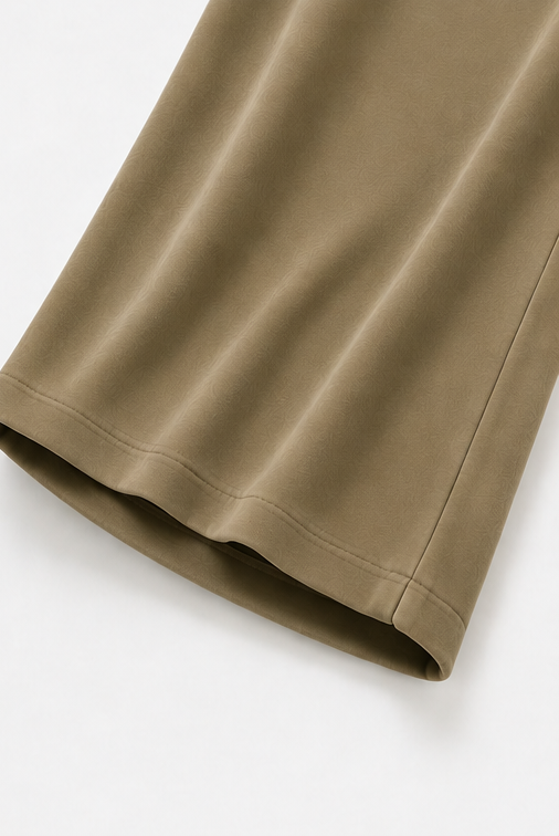 Women's Textured Button-Up Shirt & Wide-Leg Trouser Set